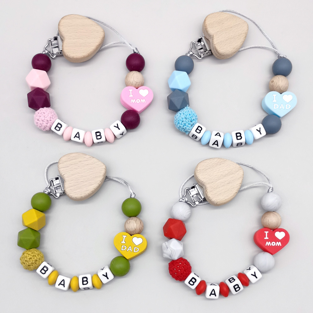 Baby Products Dropshipping - Customizable Personalized Name baby teether Pacifier