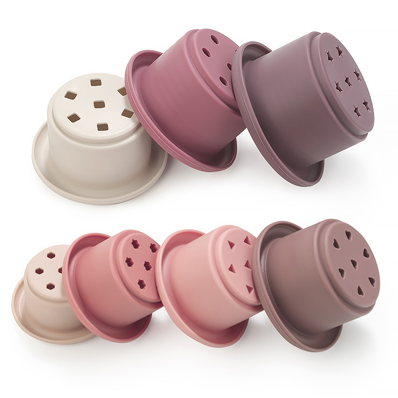 Baby Silicone Hourglass Stacki - Baby Products For Bathing ulasan dan harga