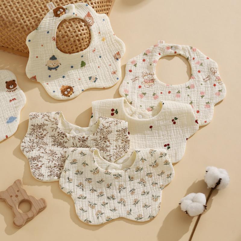 ✰✪1PC Baby Bibs Cotton Newborn - Baby Products Dropshipping ulasan dan harga