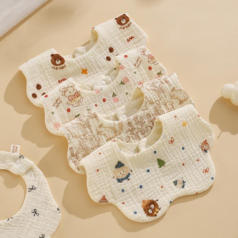 ✰✪1PC Baby Bibs Cotton Newborn - Baby Products Dropshipping ulasan dan harga