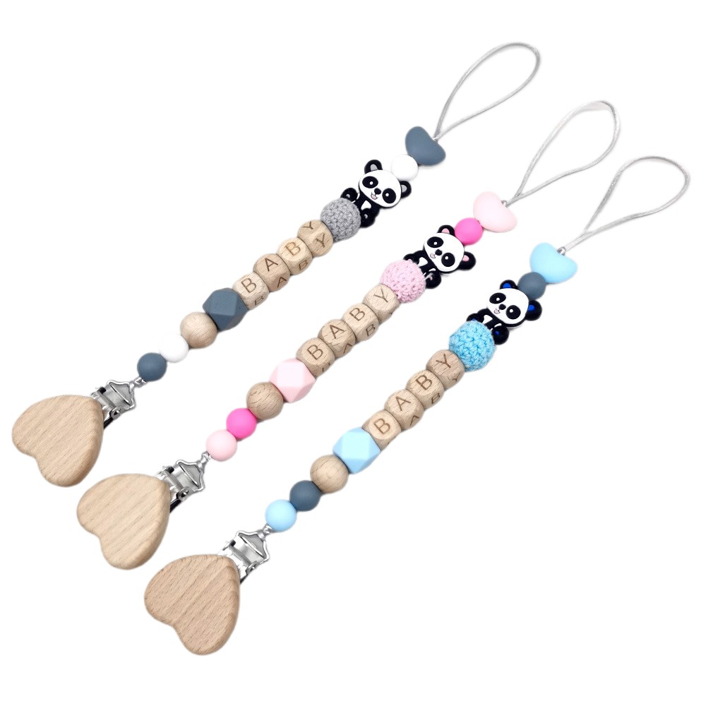 Wooden Personalized Baby Pacif - Baby Products Dropshipping ulasan dan harga