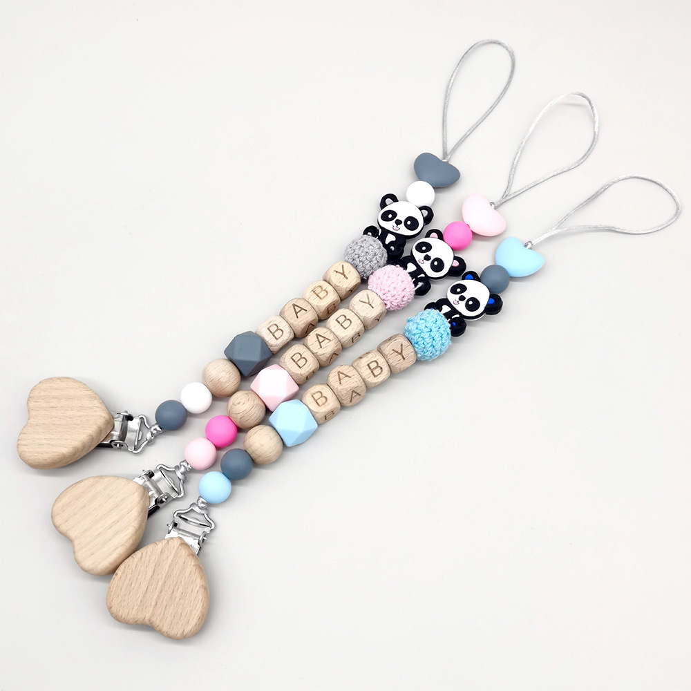 Wooden Personalized Baby Pacif - Baby Products Dropshipping ulasan dan harga