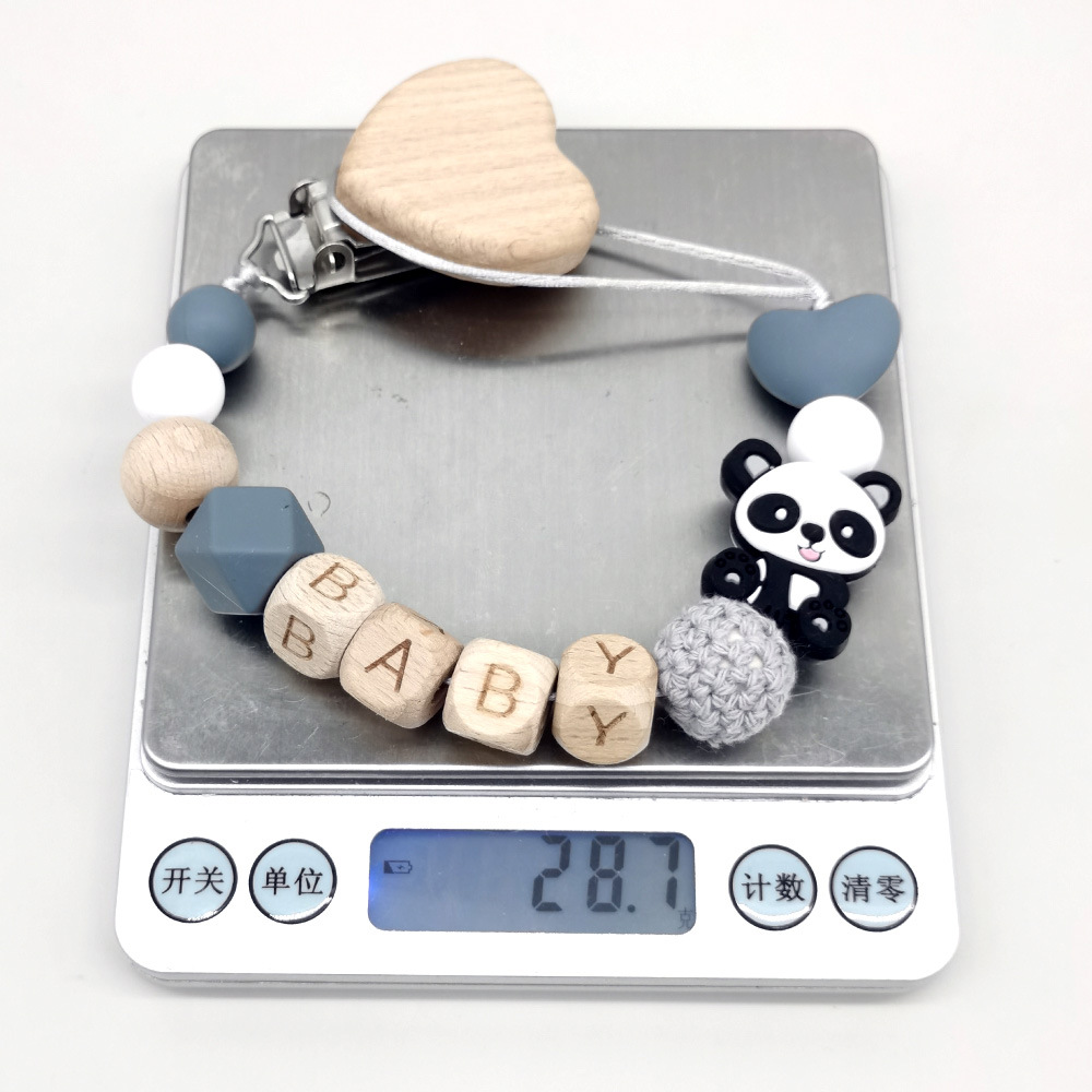 Wooden Personalized Baby Pacif - Baby Products Dropshipping ulasan dan harga