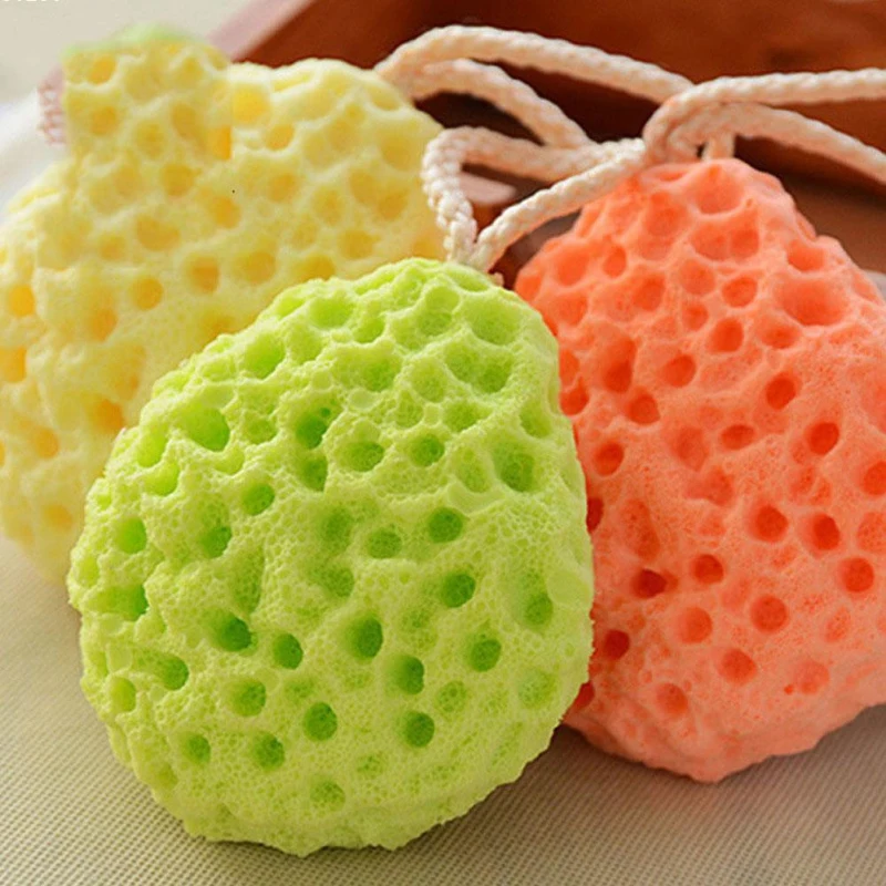Honeycomb Bath Sponge Ball Sho - Baby Products For Bathing ulasan dan harga