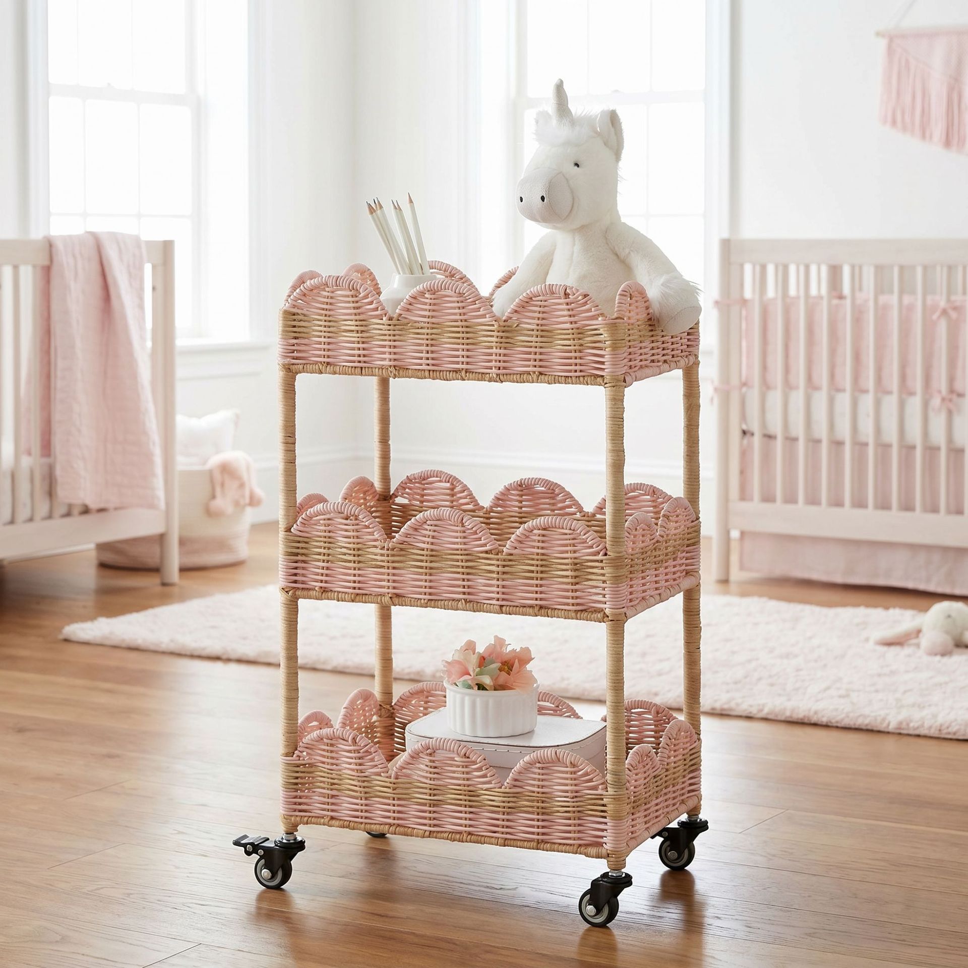 Imitation rattan woven basket  - Baby Products Basket ulasan dan harga