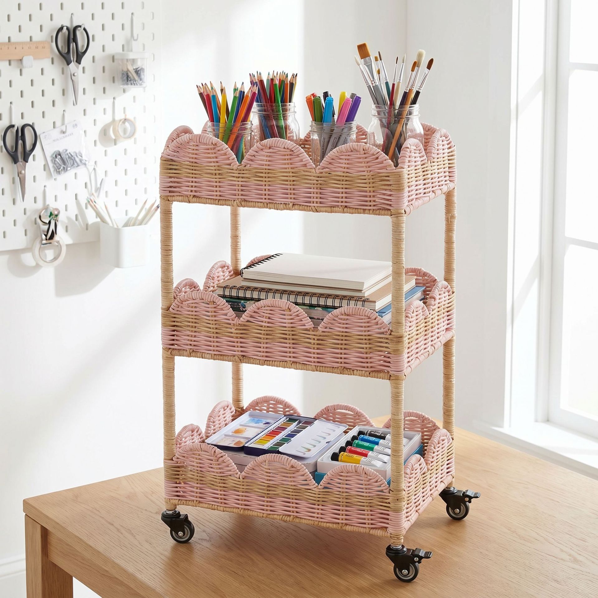 Imitation rattan woven basket  - Baby Products Basket ulasan dan harga