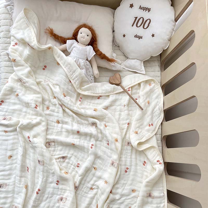 4Layers Bamboo Cotton Muslin B - Baby Sleep Sack ulasan dan harga
