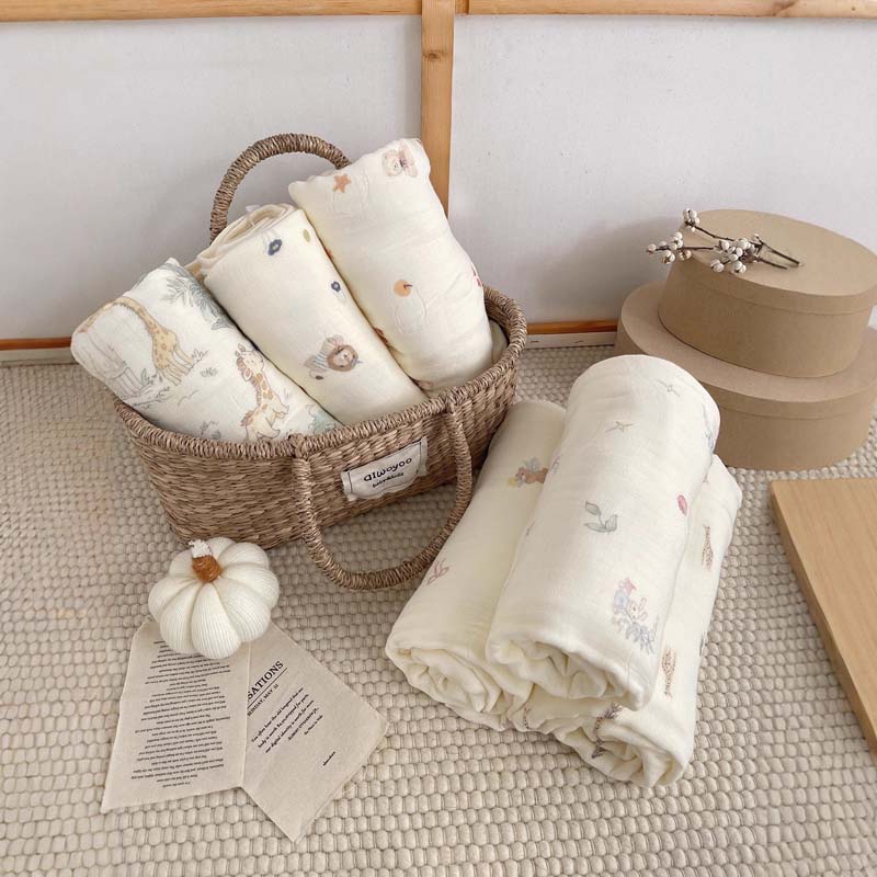 4Layers Bamboo Cotton Muslin B - Baby Sleep Sack ulasan dan harga