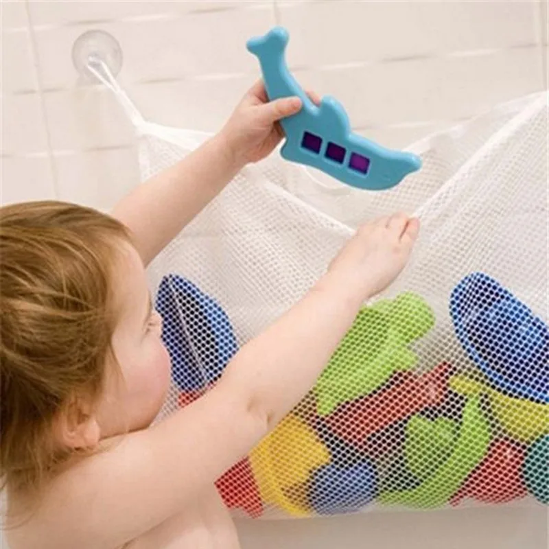 Baby Bathroom Mesh Bath Bag Ki - Baby Products For Bathing ulasan dan harga