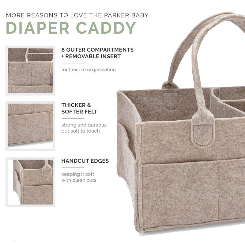 Diaper Caddy - Nursery Storage - Baby Products Basket ulasan dan harga