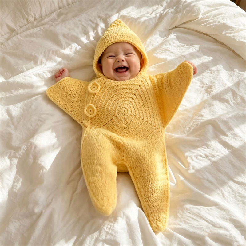 Baby Swaddle Blanket Knitted S - Baby Sleep Sack ulasan dan harga