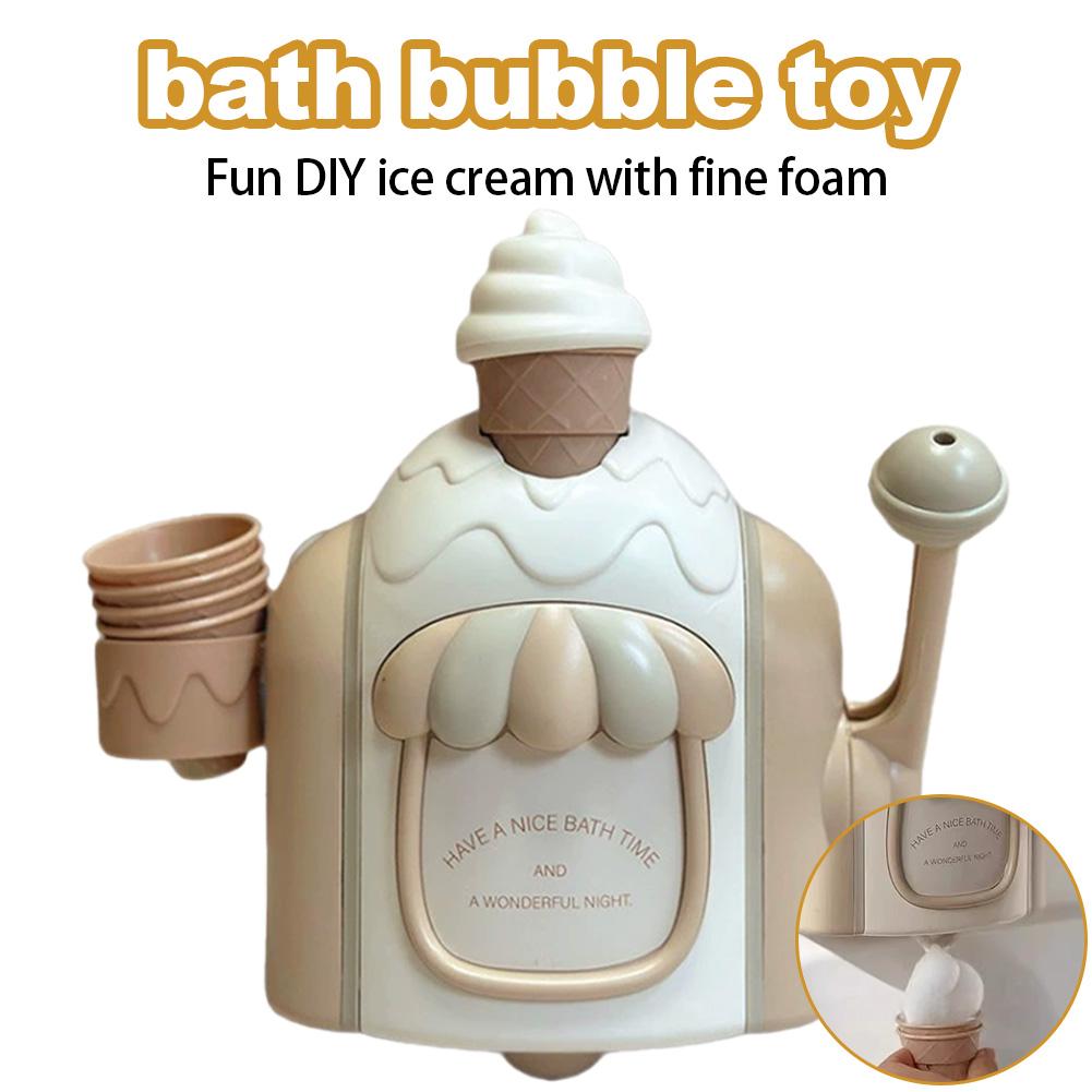 Ice Cream Bubble Machine Child - Baby Products For Bathing ulasan dan harga