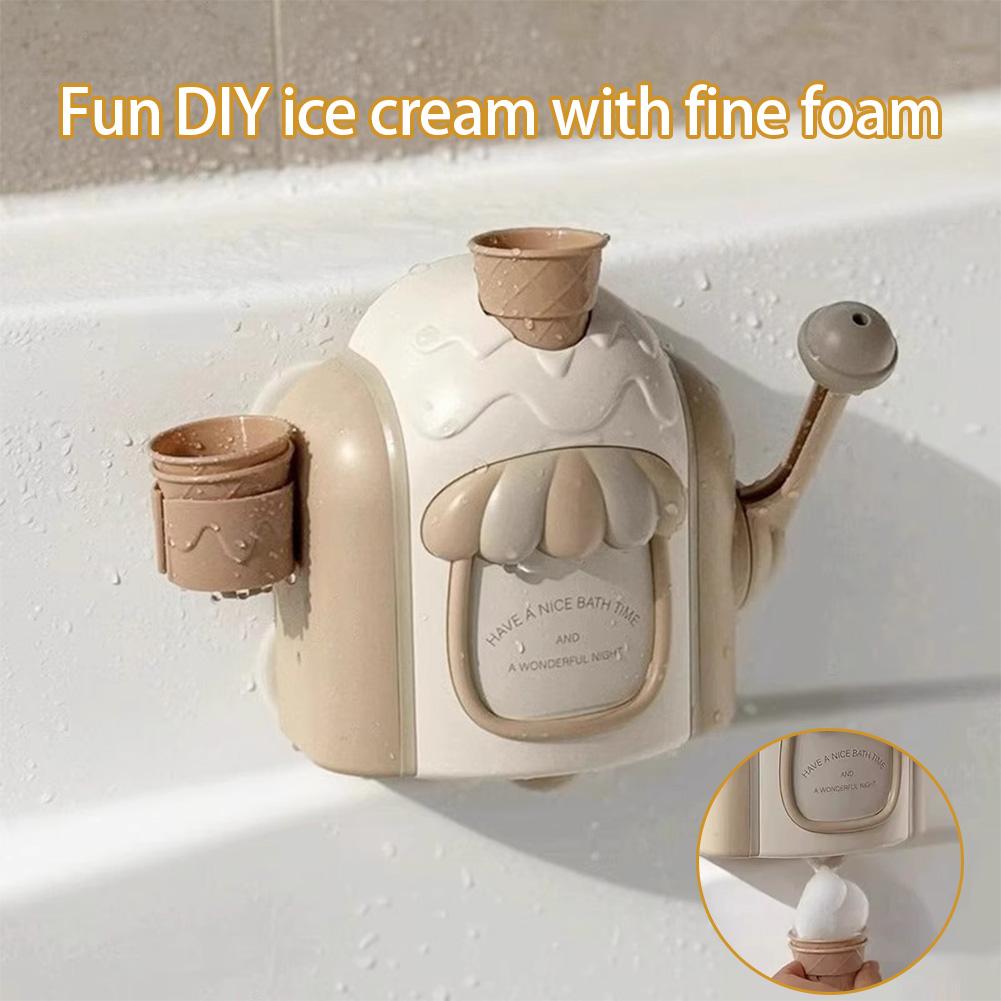 Ice Cream Bubble Machine Child - Baby Products For Bathing ulasan dan harga