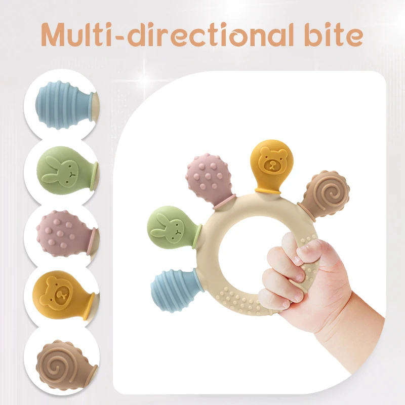 New hand multicolor Silicone B - Baby Products Application ulasan dan harga
