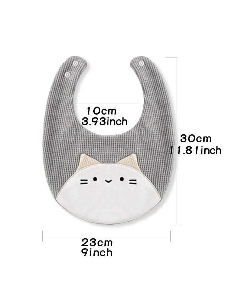 2pcs baby bib kitten teddy bea - Baby Products Dropshipping ulasan dan harga