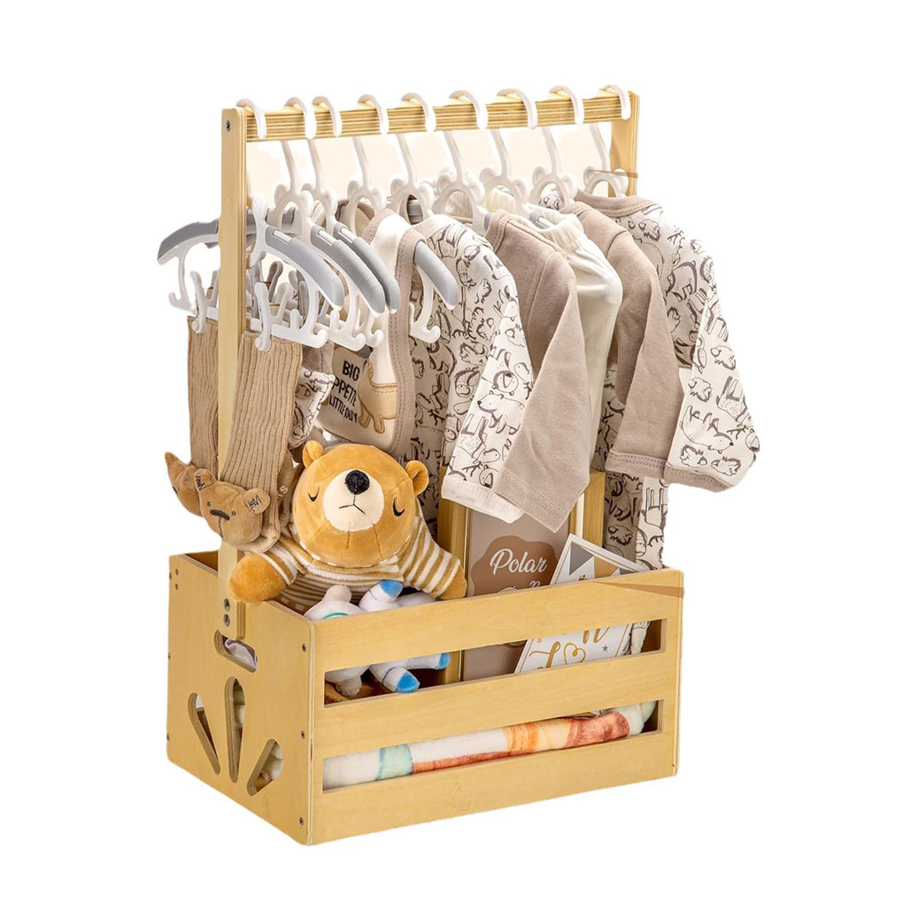 2025 Large Wooden Baby Product - Baby Products Basket ulasan dan harga